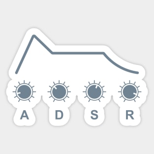 Synthesizer ADSR Sticker